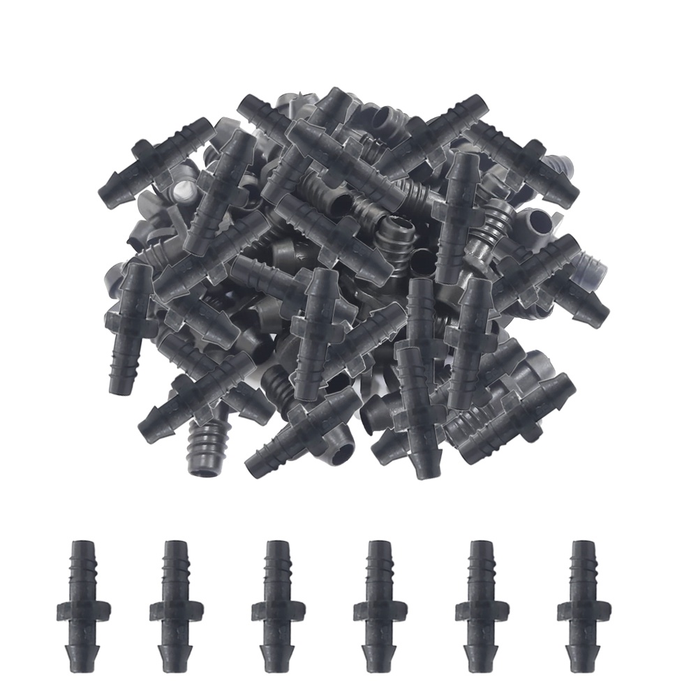 Conector Micro Tubo Mangueira 4mm a 5mm Rosca e Grapa -20 PÇ