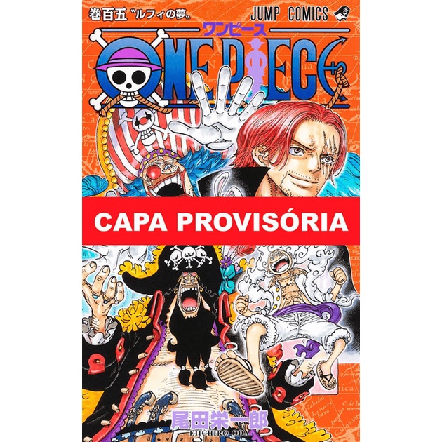 Mangá One Piece - 105 - Encadernação Clássica - Editora Panini - Novo/Lacrado