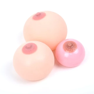 Brinquedo De Descompressão Seios Grandes Bola Dia Do Tolo Ventilação De