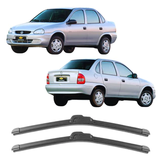 Par Palhetas Dianteiro CORSA CLASSIC 95 96 97 98 99 2000 2001 2002 2003 2004 À 2016 Limpador de Parabrisa 