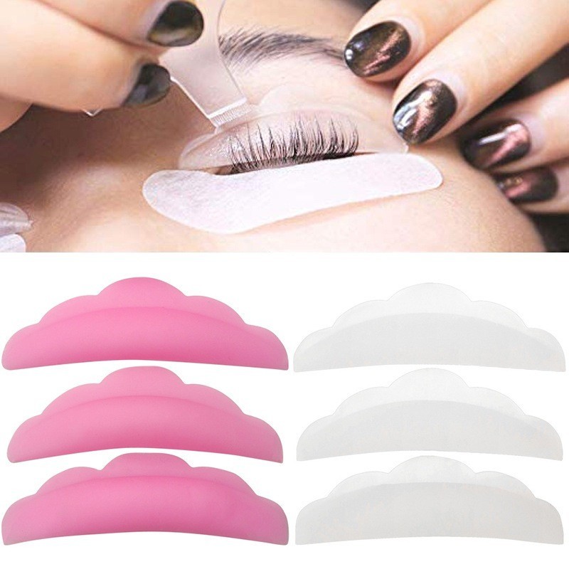 Bob De Silicone Pads P/ Lash Lifting Cílios - 5 Pares Funmix