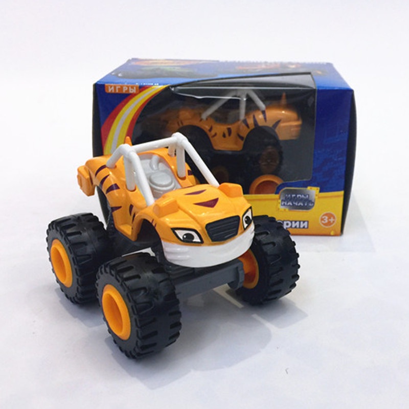 Monsters Truck Brinquedos Máquinas Carro Brinquedo Russo Clássico Blaze  Carros Brinquedos Modelo Presente