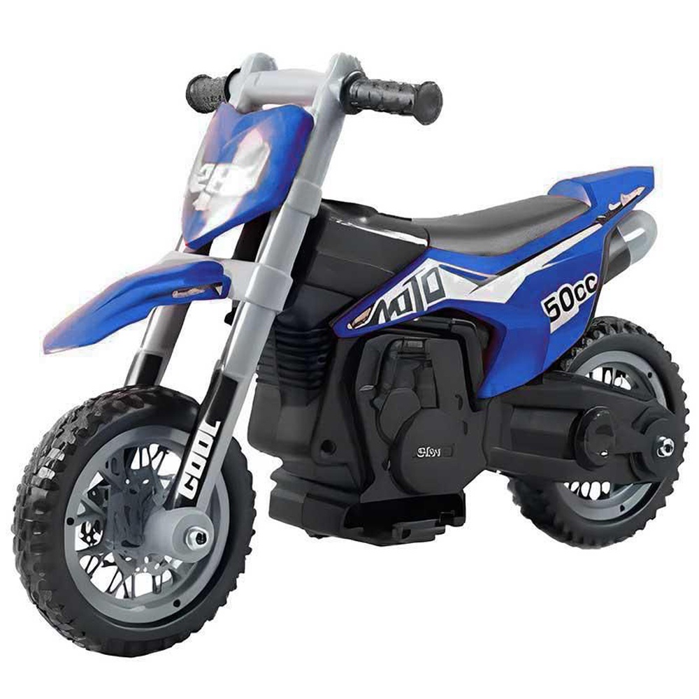 Moto Elétrica Infantil Criança +3 Anos Motocross 6V 2-3 Km/h Até 25kg ...