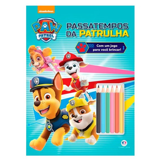 PATRULHA CANINA KIT LIVROS PARA COLORIR E ATIVIDADES - 1ªED.(2023) - On Line  Editora - Livro