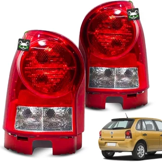 Lanterna Traseira Carcaça Vermelha Gol G4 2005 2006 2007 2008 2009 2010 2011 2012 2013 2014