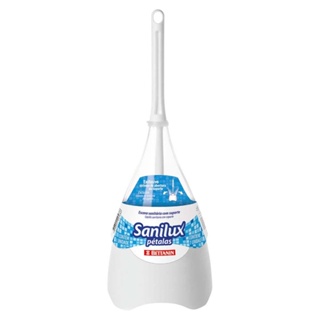 Escova sanitária Sanilux pétalas cor sortida Primafer Escova sanitária Sanilux pétalas branca Primafer