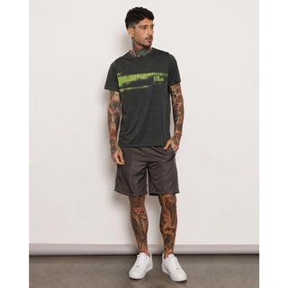 Bermuda Masculina Fitness Com Cordão Cinza