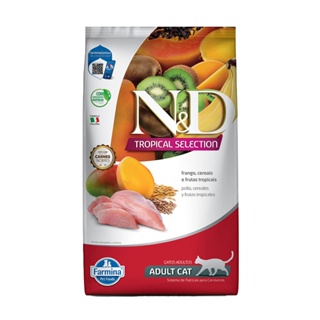Ração N&D Tropical Selection para Gatos Adultos Frango 1,5kg
