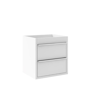 Toucador Sem Lavatorio Top 50cm Branco Bumi