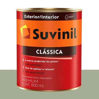 Tinta Clássica Fosca Suvinil Capim-de-cheiro 800 ml