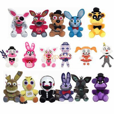 FNAF Plushies - Todos os personagens (17,78 cm) - (Nightmare Bonnie) -  Estoque EUA - Pelúcia Five Nights Freddy: Chica, Springtrap, Bonnie,  Marionette, Foxy Plush - Freddy Plush-FNAF Plush-Brinquedo infantil de  pelúcia