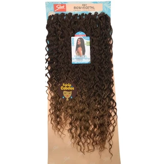 Cabelo Bio Fibra Cacheado Crochet Braids Talita 320gramas T4/340+2730