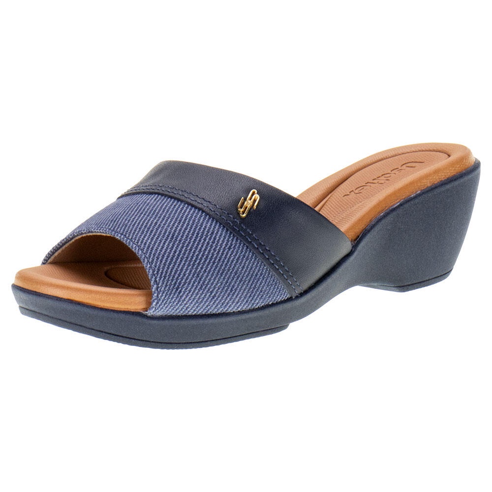 Tamanco Feminino Anabela Usaflex Ai0208 Shopee Brasil