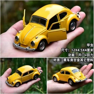 top toy carrinho Brinquedo de Alloy modelo de carro com friccao esportivo fusca