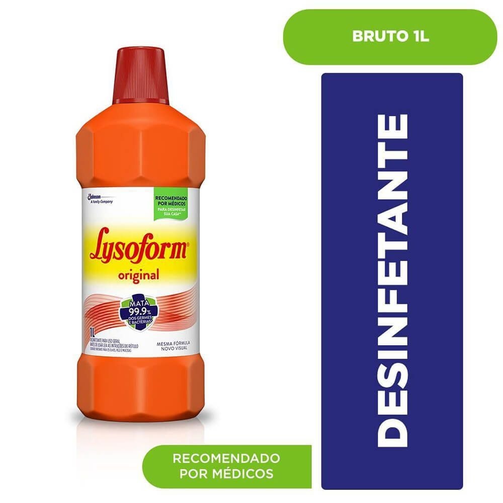 Desinfetante Bruto Original Lysoform 1 Litro