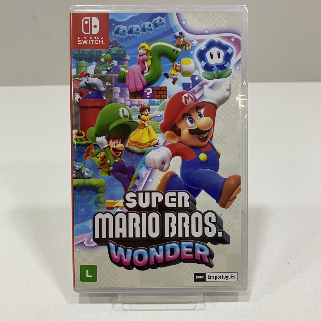 Super Mario Bros Wonder Nintendo Switch Novo Lacrado BR | Shopee Brasil