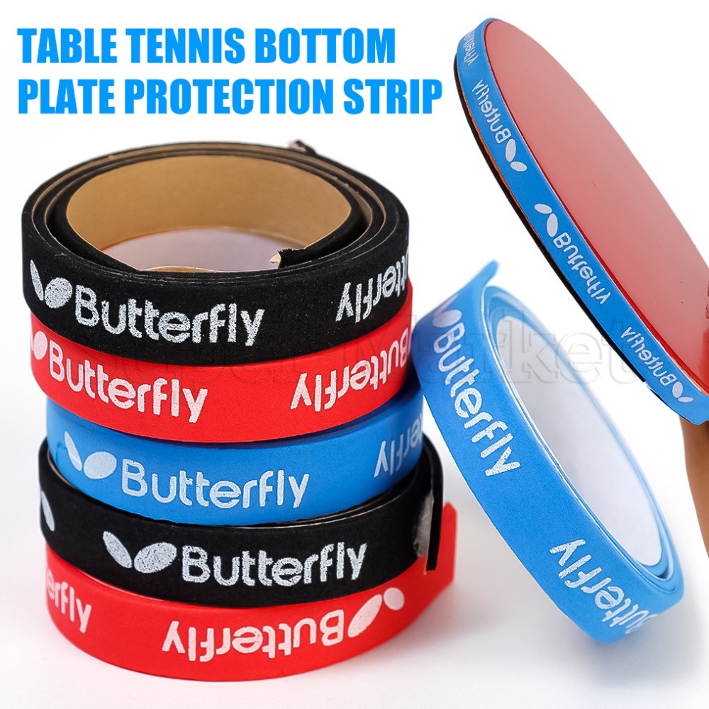 Fita Protetora De Tênis De Mesa De 45 * 1cm Fundo De Placa/Borda De Morcego Ping Pong Profissional Lado Antiderrapante/Acessórios De Raquete De Alta Elasticidade