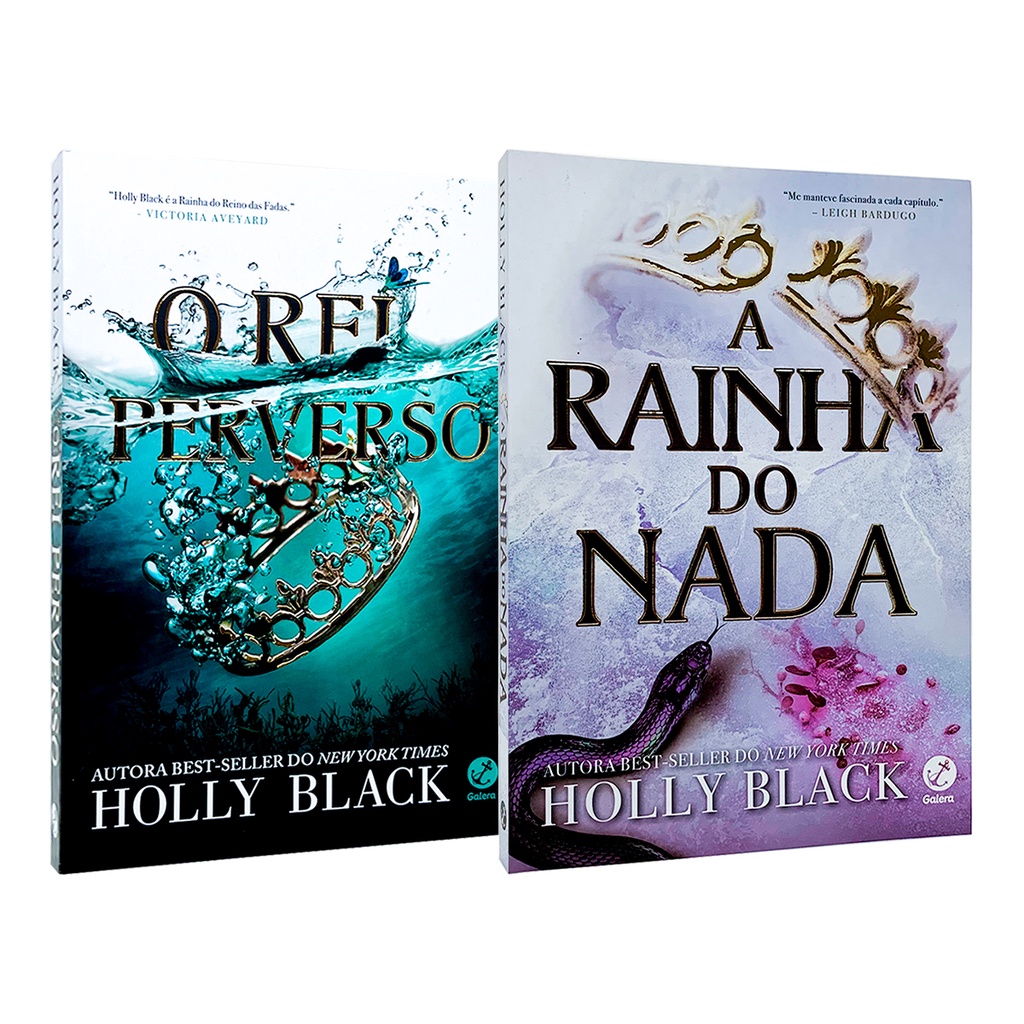 O Rei Perverso + A Rainha do Nada - Vol. 2 e 3 - O Povo do Ar - Holly Black  - 2 Livros Físicos | Shopee Brasil