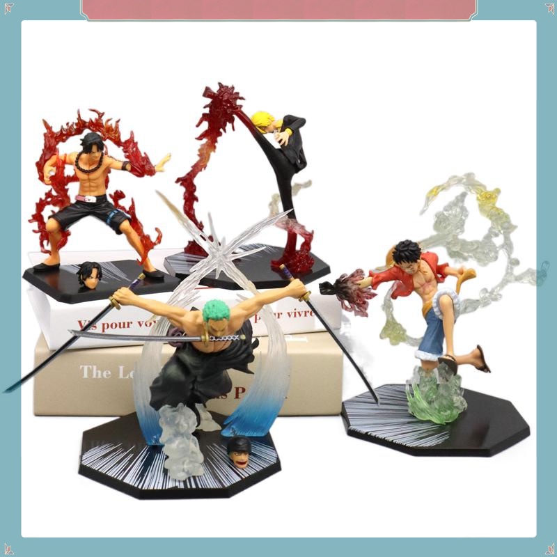 One Piece Punho de Fogo Luofei Ace Ghost corta o demônio Sauron Pernas ...