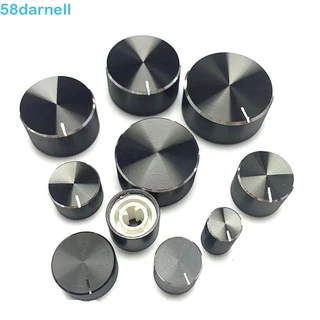 Botão Potenciômetro DARNELL Codificador De Metal Preto Áudio Cônico Rotativo De Controle De Volume Da Placa De Som
