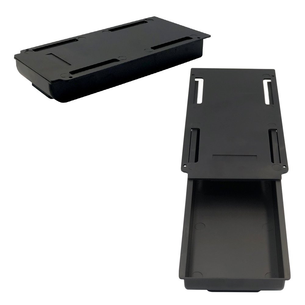 Gaveta Adesiva Suporta até 2Kg Multiuso Oculta Sortida com 4 Parafusos