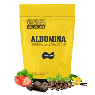 Albumina Refil 1kg Naturovos Sabor Chocolate
