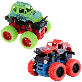 Carrinhos Monster Off Road Truck Suspensão 4x4 À Fricção 360°Graus 1060