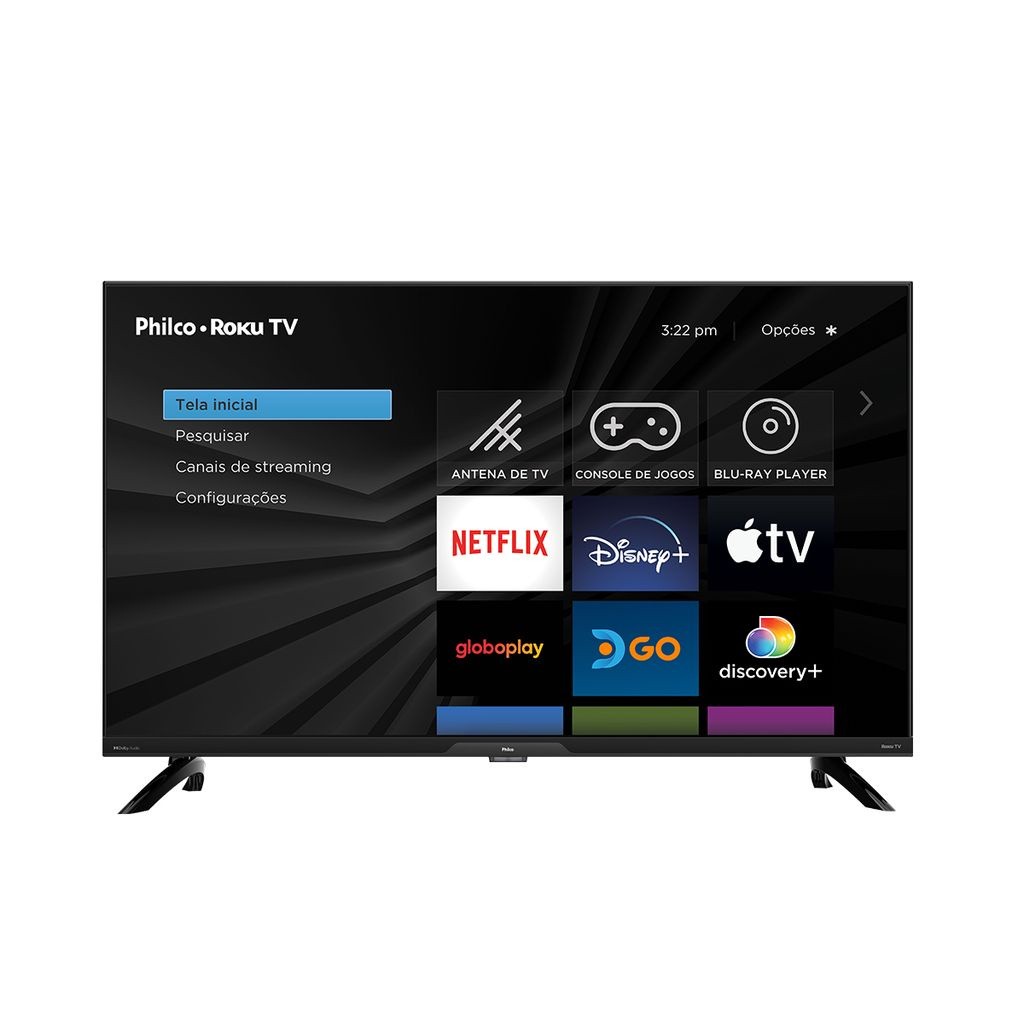 Smart TV 32” Philco PTV32G7ER2CPBLH Dolby Audio Led