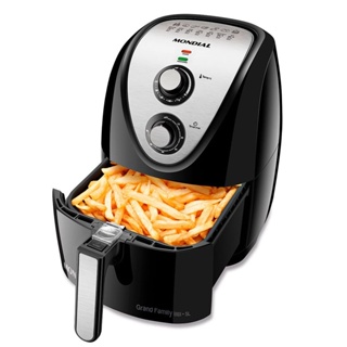 Fritadeira Elétrica Sem Óleo Air Fryer Mondial Grand Family AFN-50-BI 5L