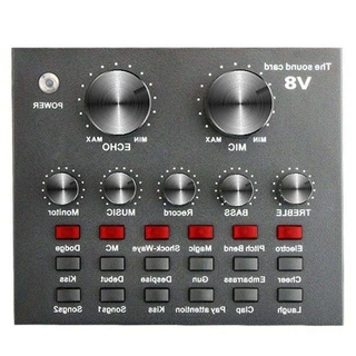 Mesa De Som V8 Áudio Conjunto Interface Externa Usb Smart top qualidade