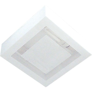 Plafon 26x26cm para 2 lâmpada Valencia transparente Tualux