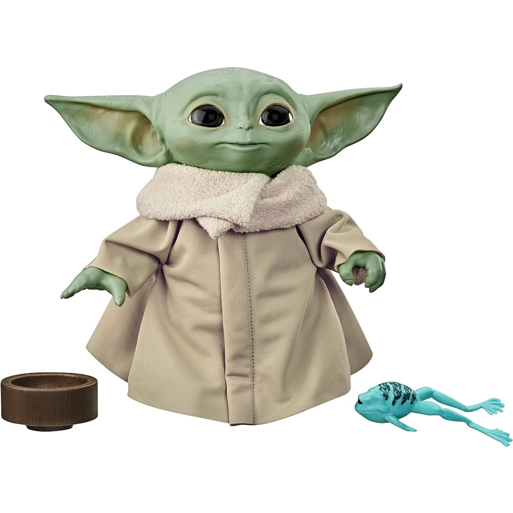 STAR WARS Figura The Child (Baby Yoda) Brinquedo De Pelúcia que Fala de 19,05cm Inspirado na Série The Mandalorian - F11