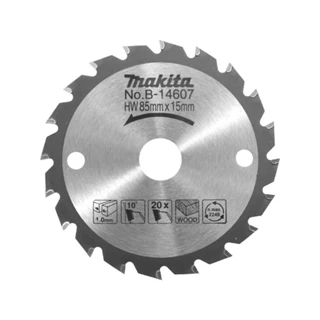 Disco de Serra TCT 85mm 20 Dentes Para HS300D e HS301D  B-14607 Makita
