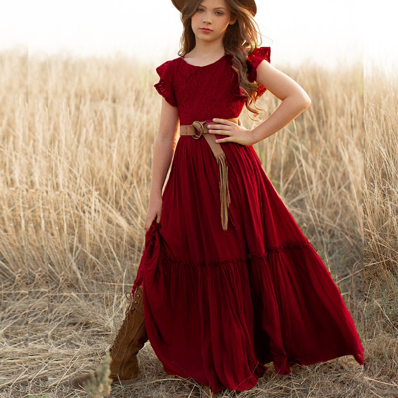 Vestidos Para Meninas Verão Vestido De Princesa Festa De Casamento