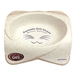 Comedouro Bebedouro Para Gato Design Oval Antistress 275 Gr