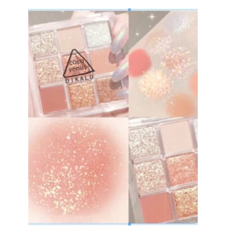 Promoção Paleta De Sombra De Olho Colorida À Prova D'água De Suor Com 9 Cores ruby rose ludurana