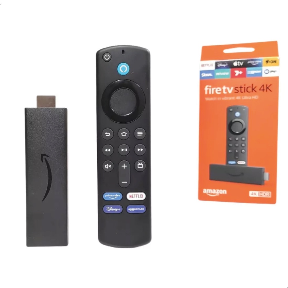 Fire TV Stick 4K Controle Remoto por Voz com Alexa