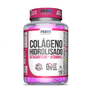 Colágeno Hidrolisado 150 Cápsulas Profit Laboratórios