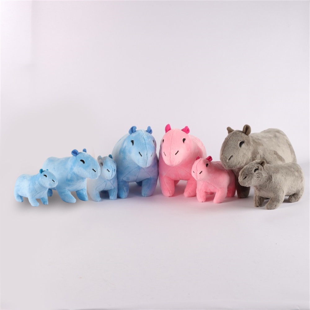 5 Pcs Brinquedo Capivara, pelúcia capivara realista, pelúcia animais  pelúcia capivara selvagem rastejante, boneca pelúcia fofa animal desenho  Rianpesn