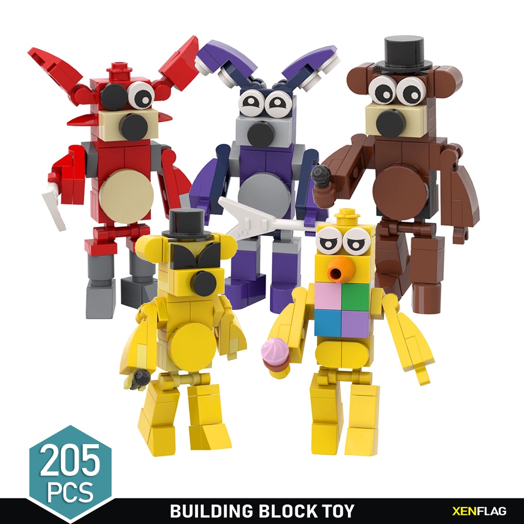 Choo-Choo Charles Trem Building Block Toy Jogo de terror Monstro Animal  Figura Cartoon Bricks Coleção