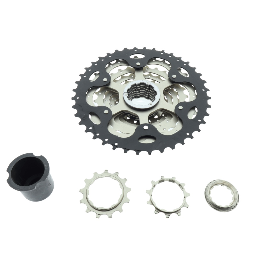 Cassete 9v 11d/40d Transmissão K7 Absolute Niquel | Shopee Brasil