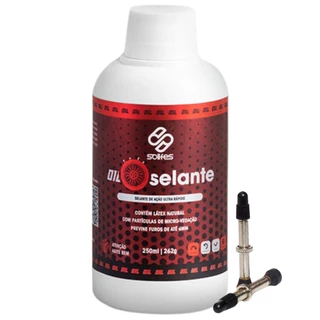 Kit Liquido Selante Tubeless Solifes MTB Válvula Par 250ml