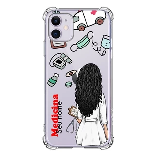 Capa Capinha de Celular Personalizada Medicina - Médica