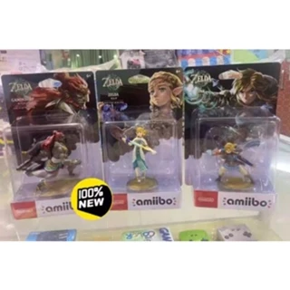 Original Nintendo Switch Amiibo The Legend of Zelda Tears of the Kingdom Zelda and GANONDORF Novo