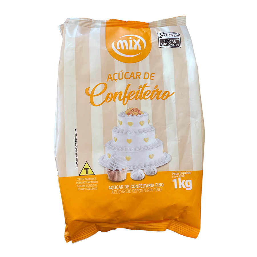 Açúcar de Confeiteiro - 1kg - 1 unidade - Rizzo | Shopee Brasil