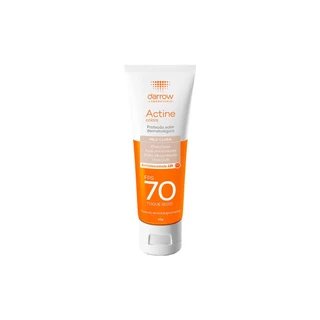 Darrow Actine Colors Protetor Solar Facial FPS70 Pele Clara 40g em Oferta na Shopee
