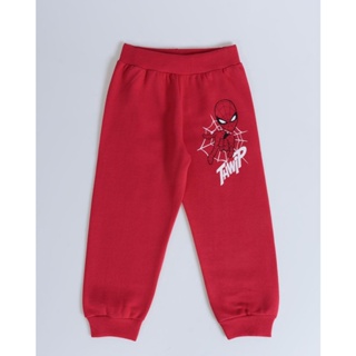 Calça Moletom Bebê Homem Aranha Marvel Vermelha
