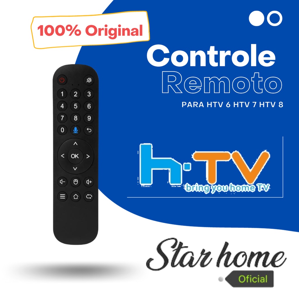 Controle Remoto HTV 7 Original