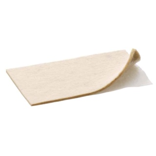 Feltro de lã retangular 9x15cm com 1 peça 4241 creme Talentos