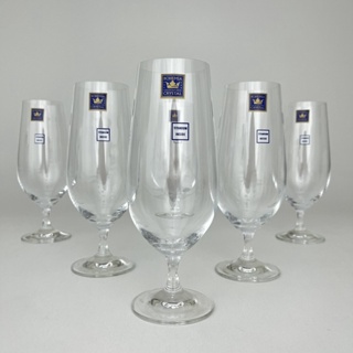 Jogo 6 Taças para Cerveja de Cristal 380ml Bohemia Anna